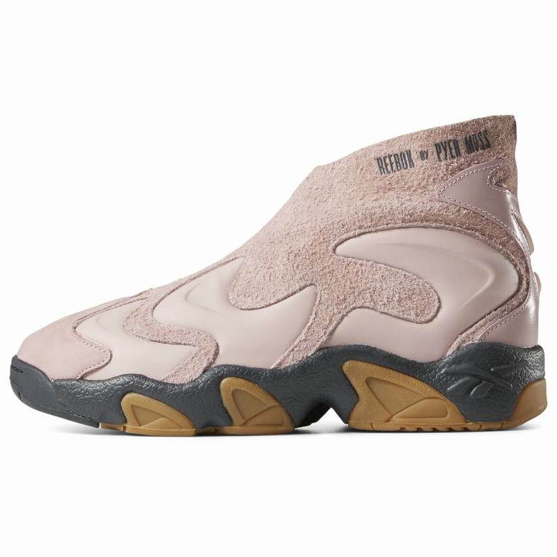 Ghete Baschet Reebok Mobius Experiment Barbati Roz/Gri Romania FD9339JW